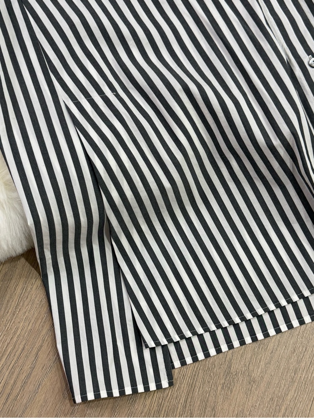 Striped Button-Up Shirt - Picture 12 of 16